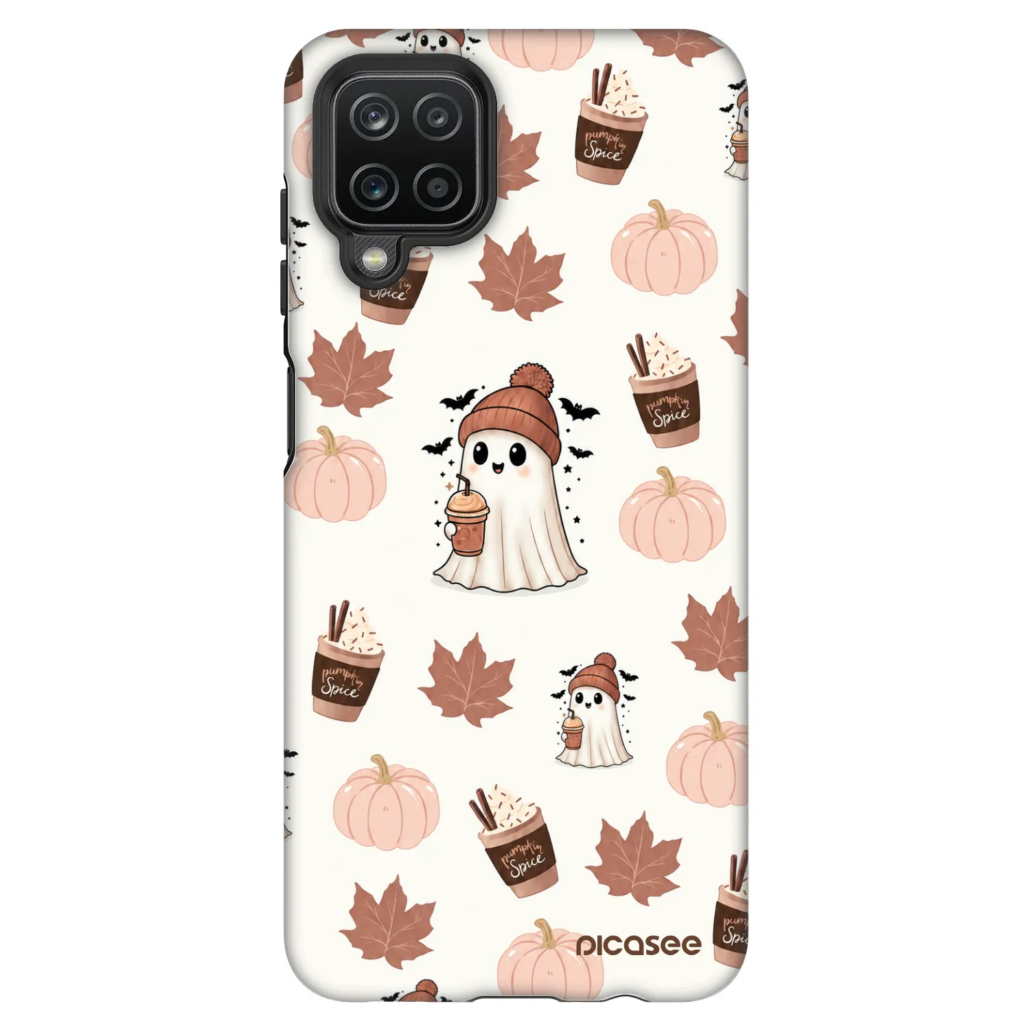Picasee Fashion Case pentru Samsung Galaxy A12 A125F - Pumpkin spice