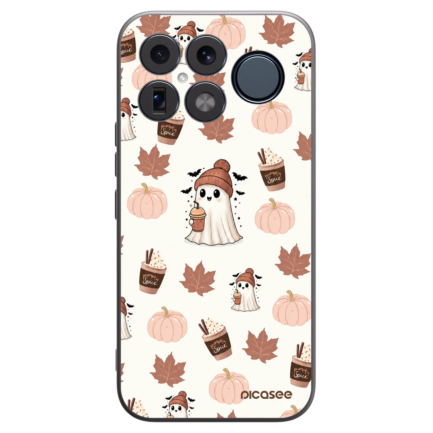 Picasee husă neagră din silicon pentru Xiaomi Poco F8 Ultra - Pumpkin spice