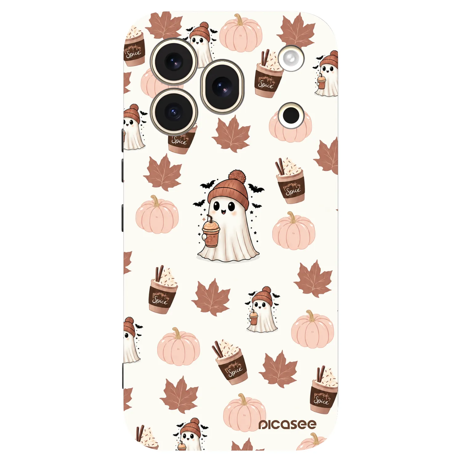 Picasee husă neagră din silicon pentru Honor 600 Pro - Pumpkin spice