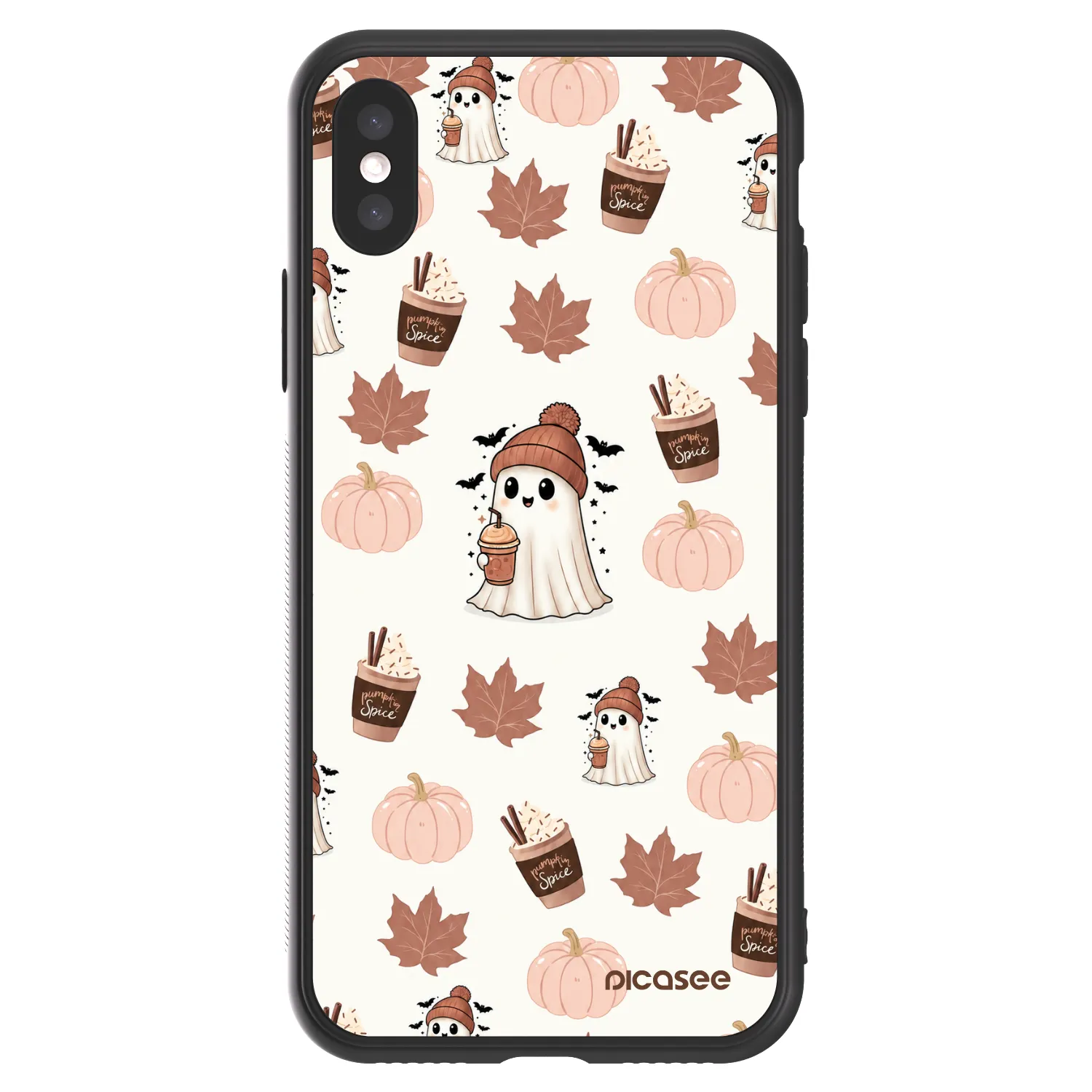 Picasee ULTIMATE CASE pentru Apple iPhone X/XS - Pumpkin spice