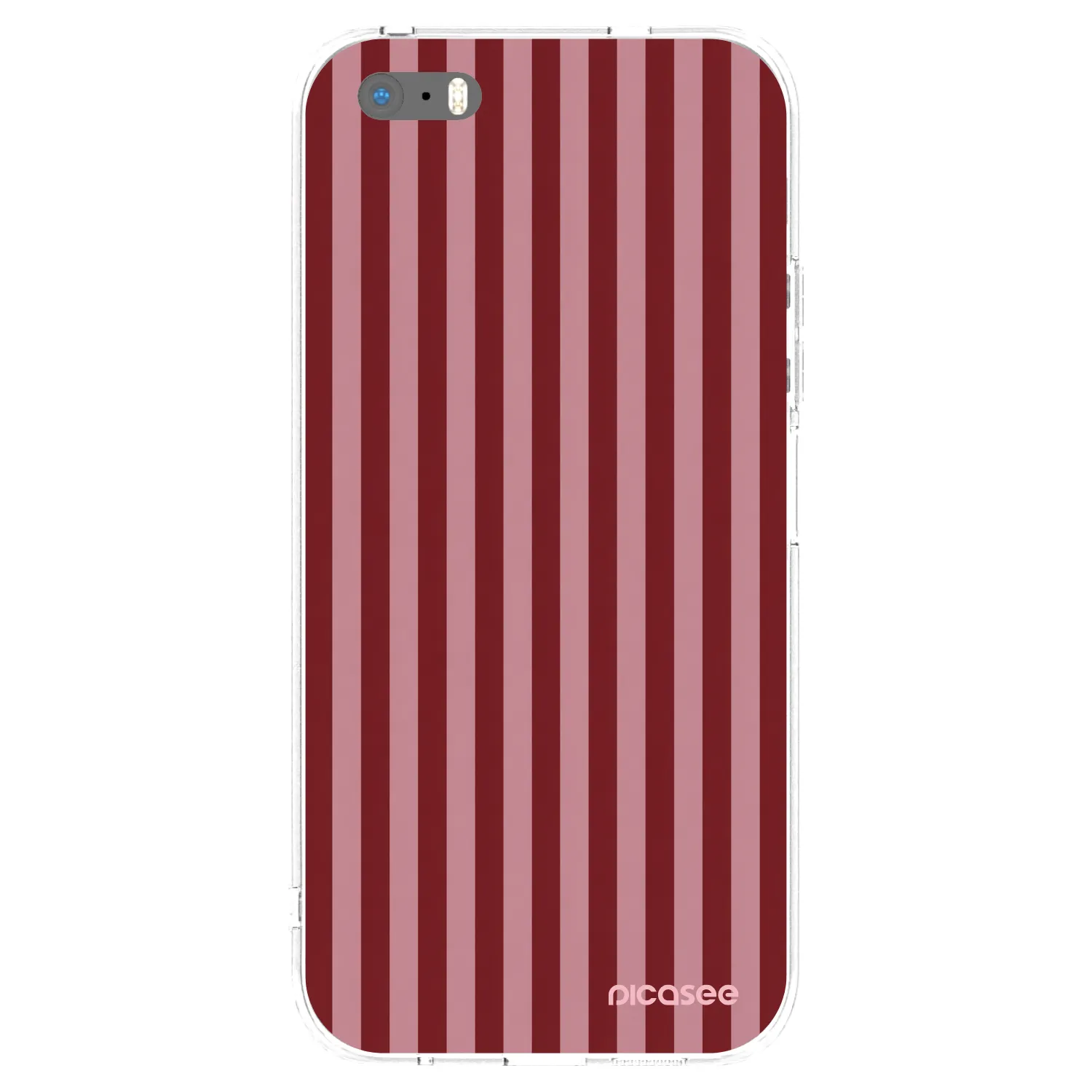 Picasee husă transparentă din silicon pentru Apple iPhone 5/5S/SE - Dawn