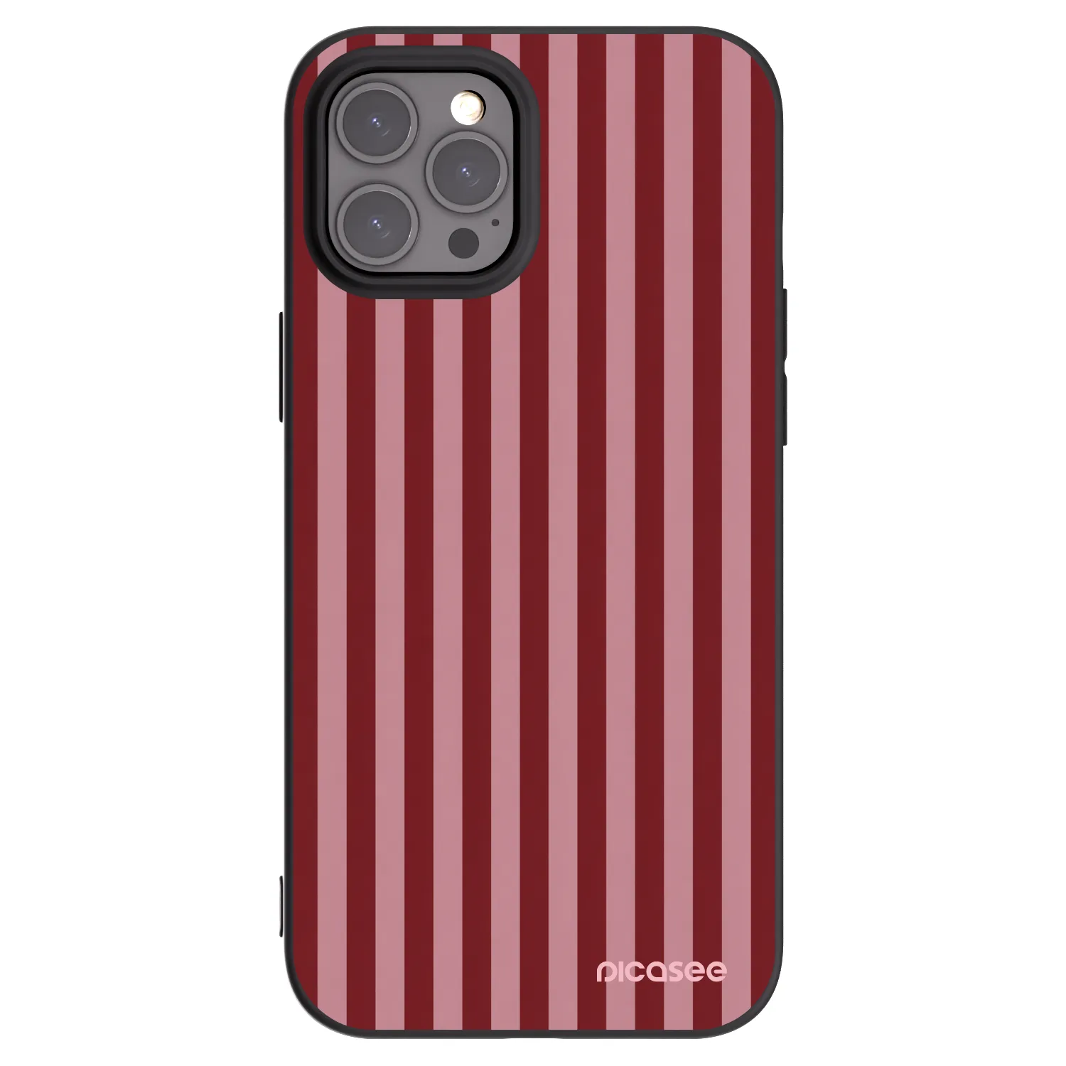 Picasee husă neagră din silicon pentru Apple iPhone 12 Pro Max - Dawn