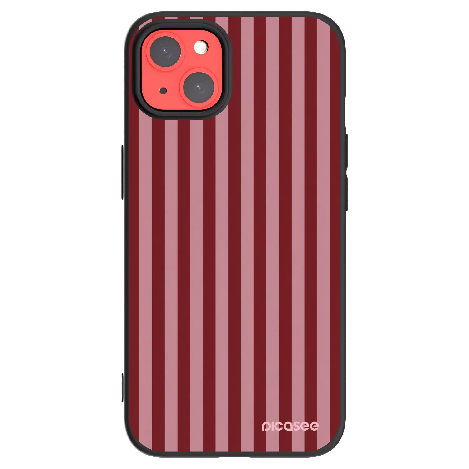 Picasee husă neagră din silicon pentru Apple iPhone 13 - Dawn
