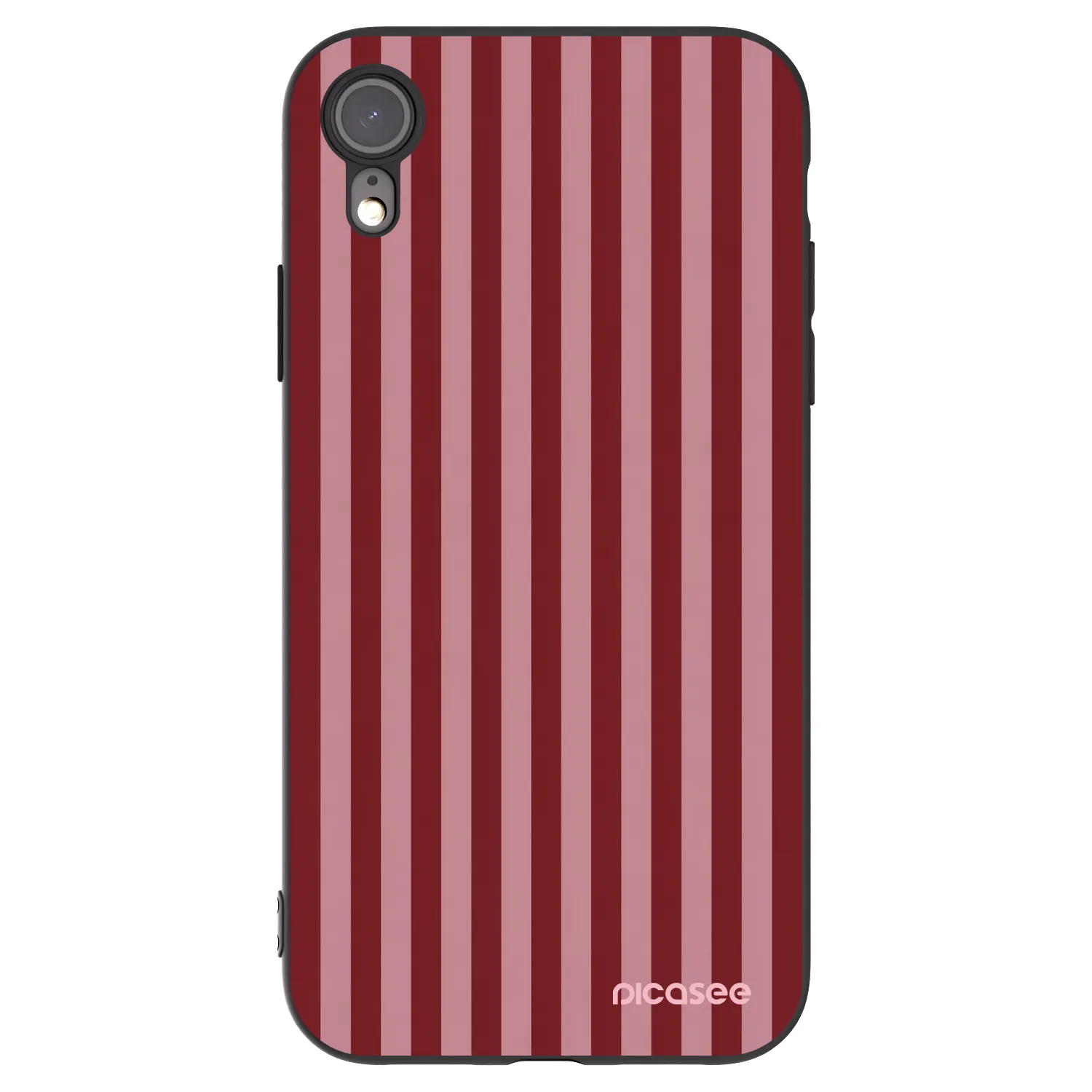 Picasee husă neagră din silicon pentru Apple iPhone XR - Dawn