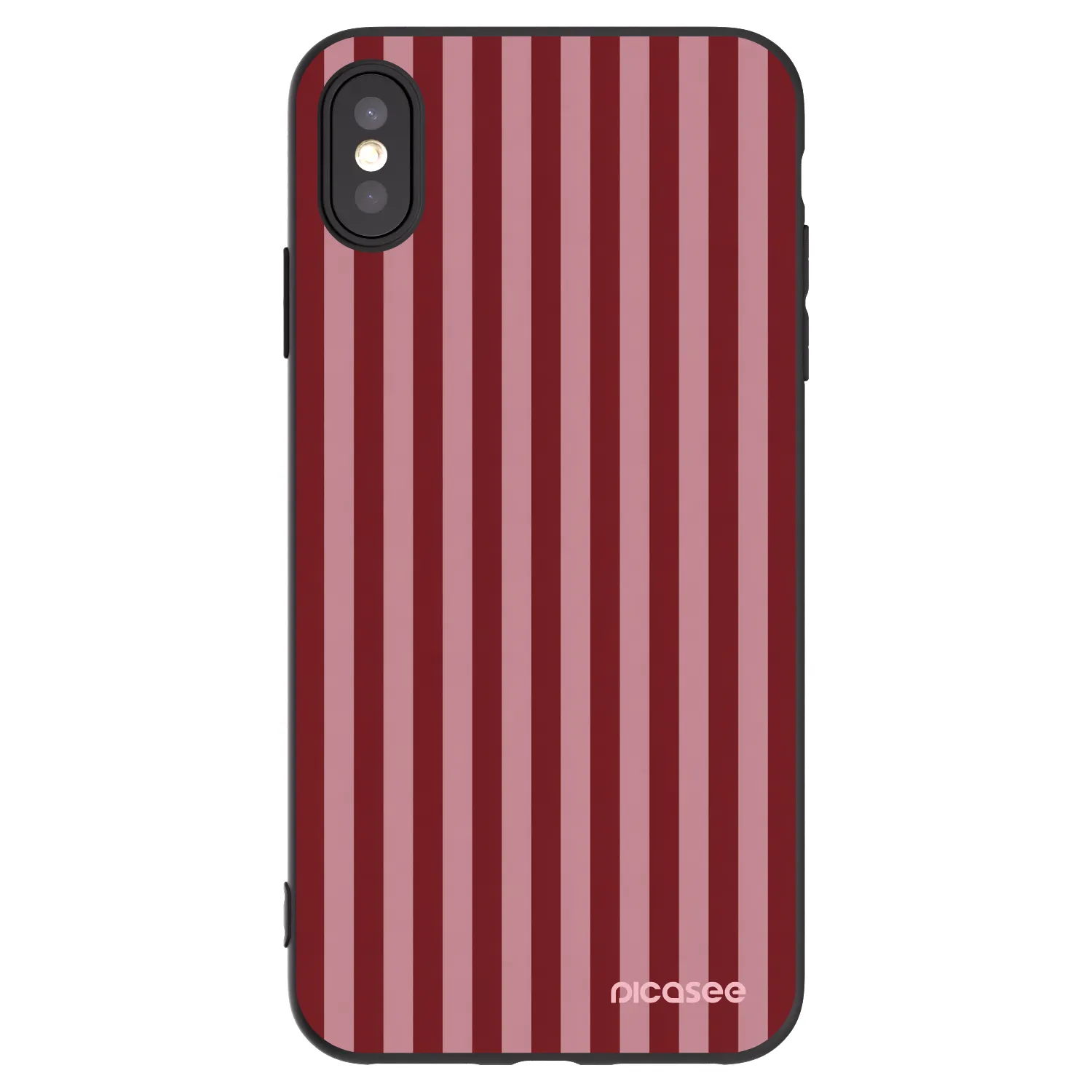 Picasee husă neagră din silicon pentru Apple iPhone XS Max - Dawn