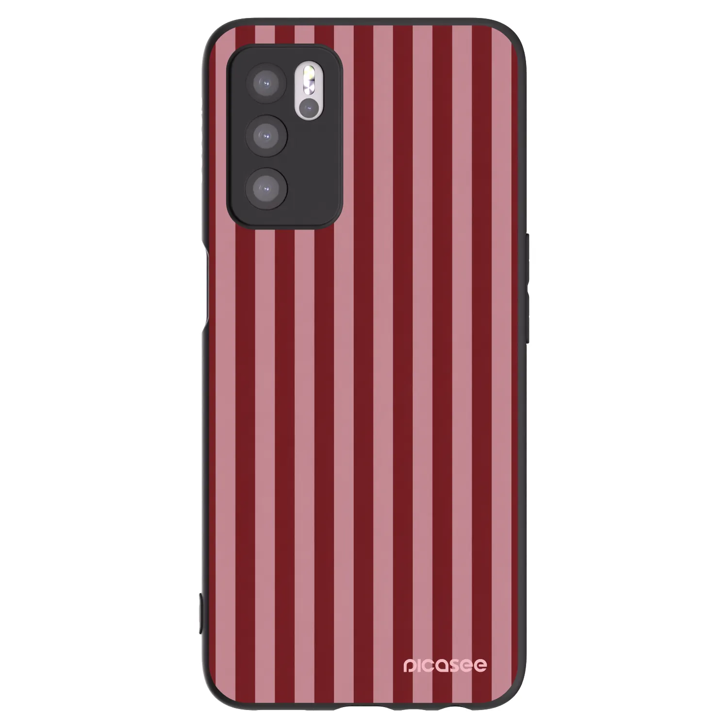 Picasee husă neagră din silicon pentru OPPO A16s - Dawn