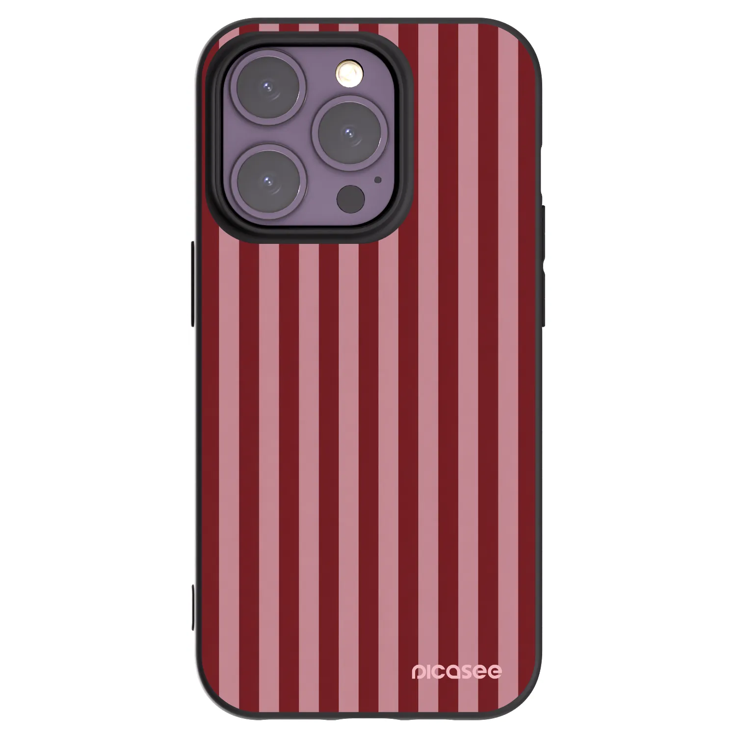 Picasee husă neagră din silicon pentru Apple iPhone 14 Pro - Dawn