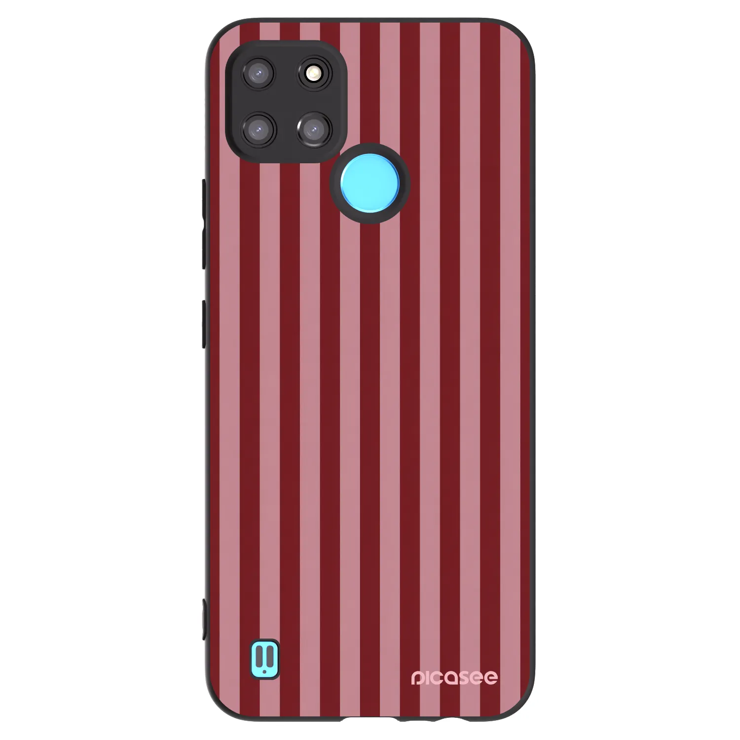 Picasee husă neagră din silicon pentru Realme C21Y - Dawn