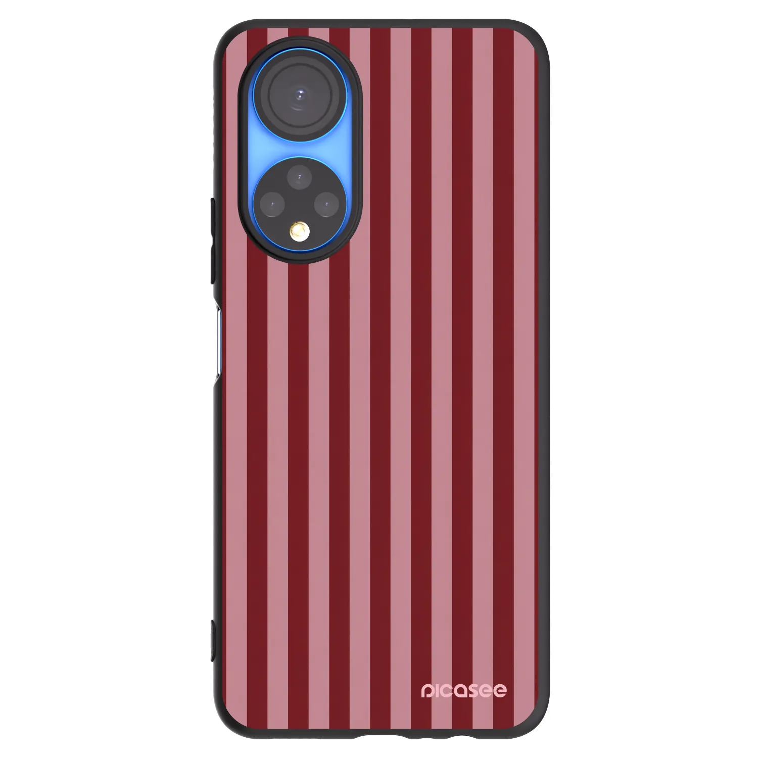 Picasee husă neagră din silicon pentru Honor X7 - Dawn