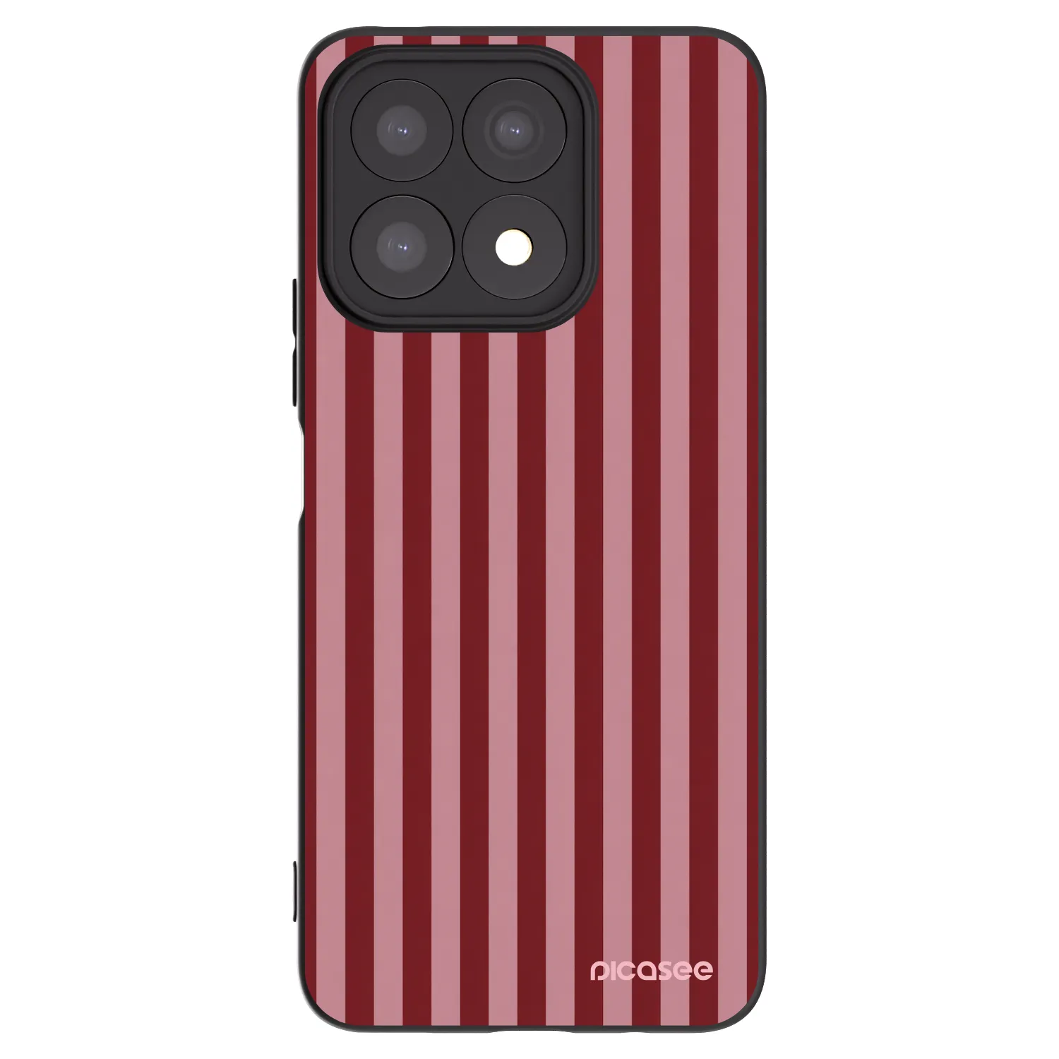 Picasee husă neagră din silicon pentru Honor X8a - Dawn