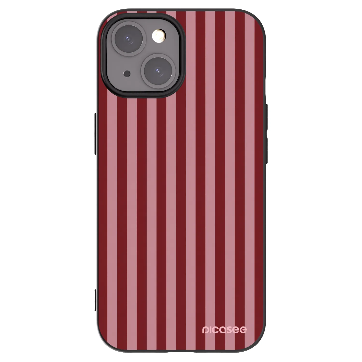 Picasee husă neagră din silicon pentru Apple iPhone 15 - Dawn