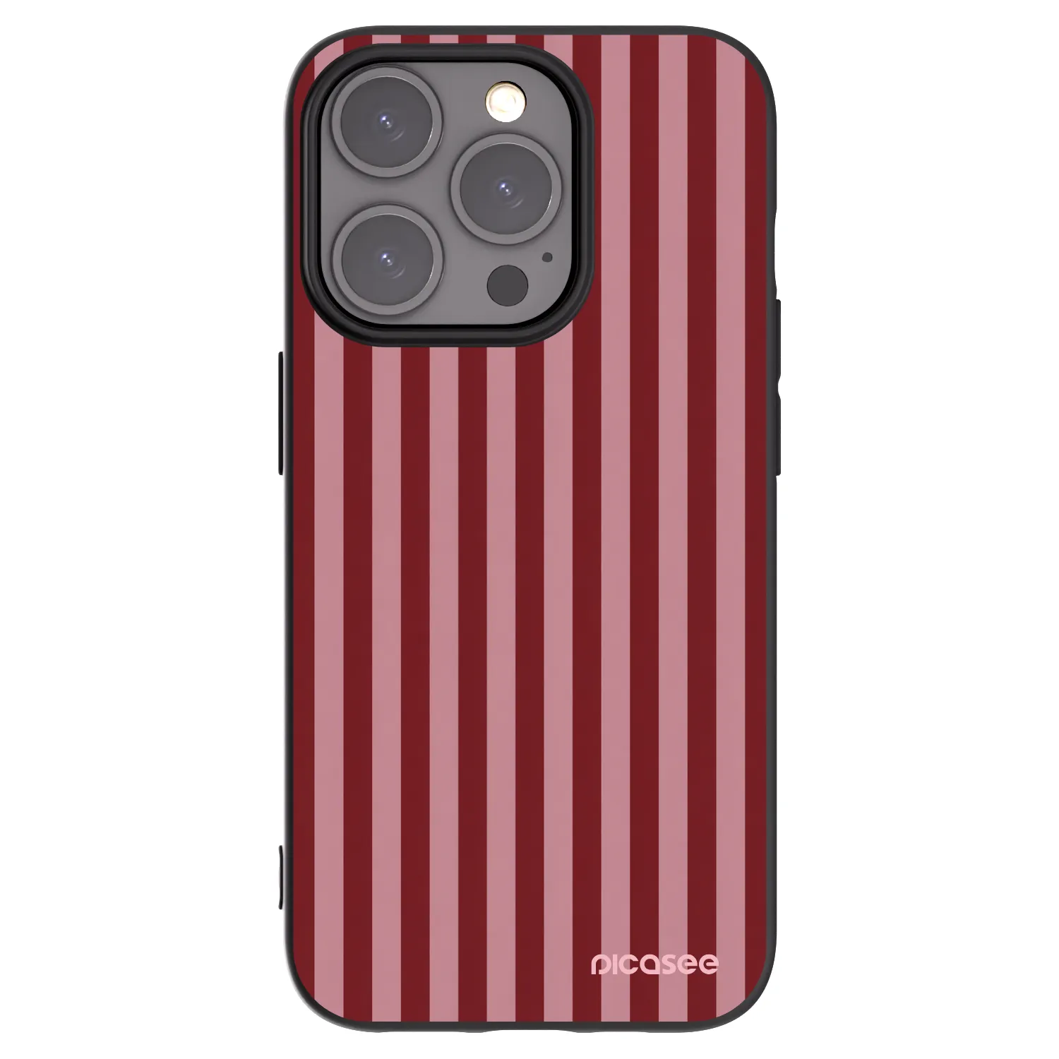 Picasee husă neagră din silicon pentru Apple iPhone 15 Pro - Dawn