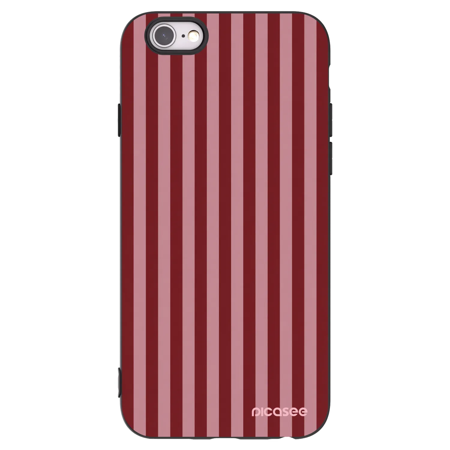 Picasee husă neagră din silicon pentru Apple iPhone 6/6S - Dawn