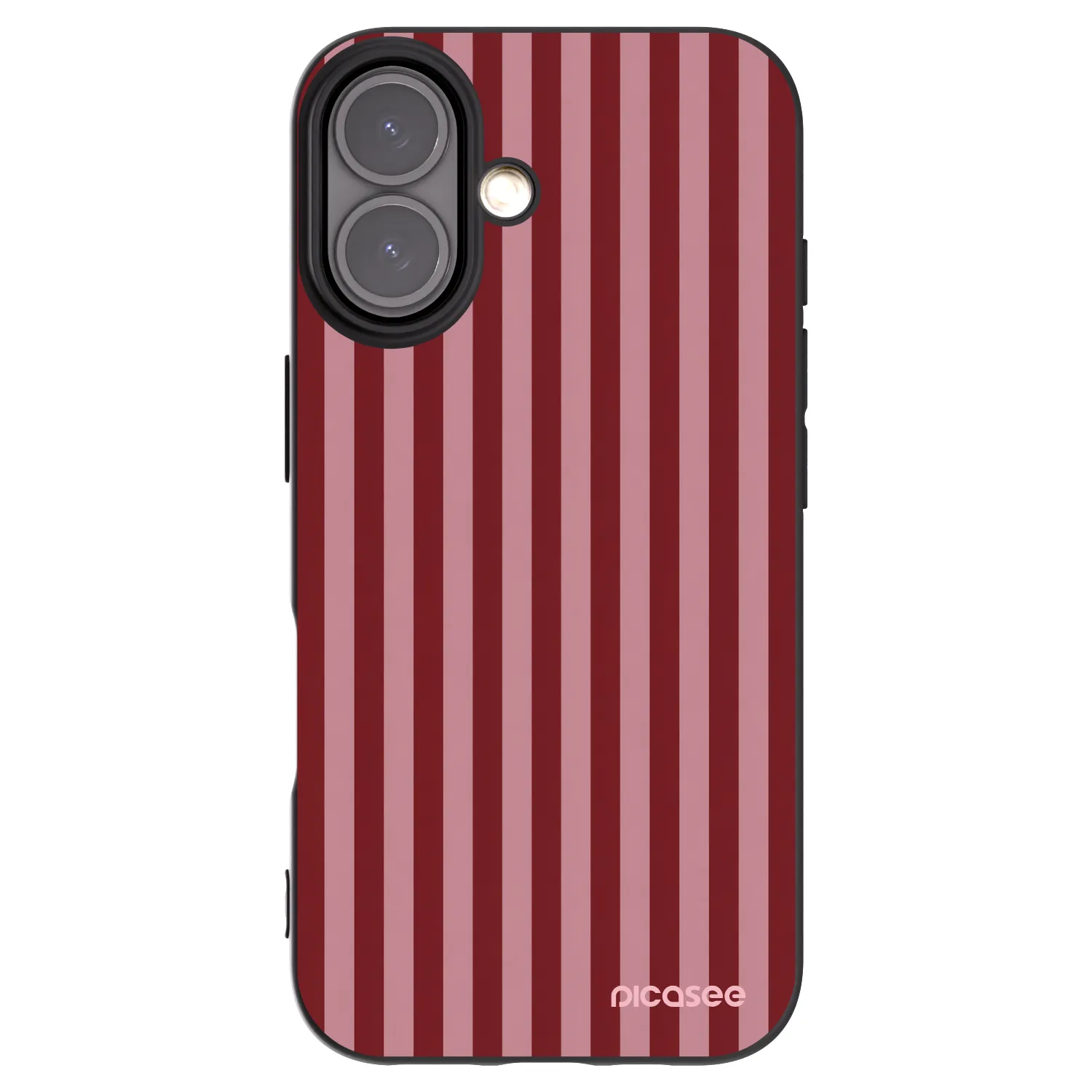 Picasee husă neagră din silicon pentru Apple iPhone 16 - Dawn
