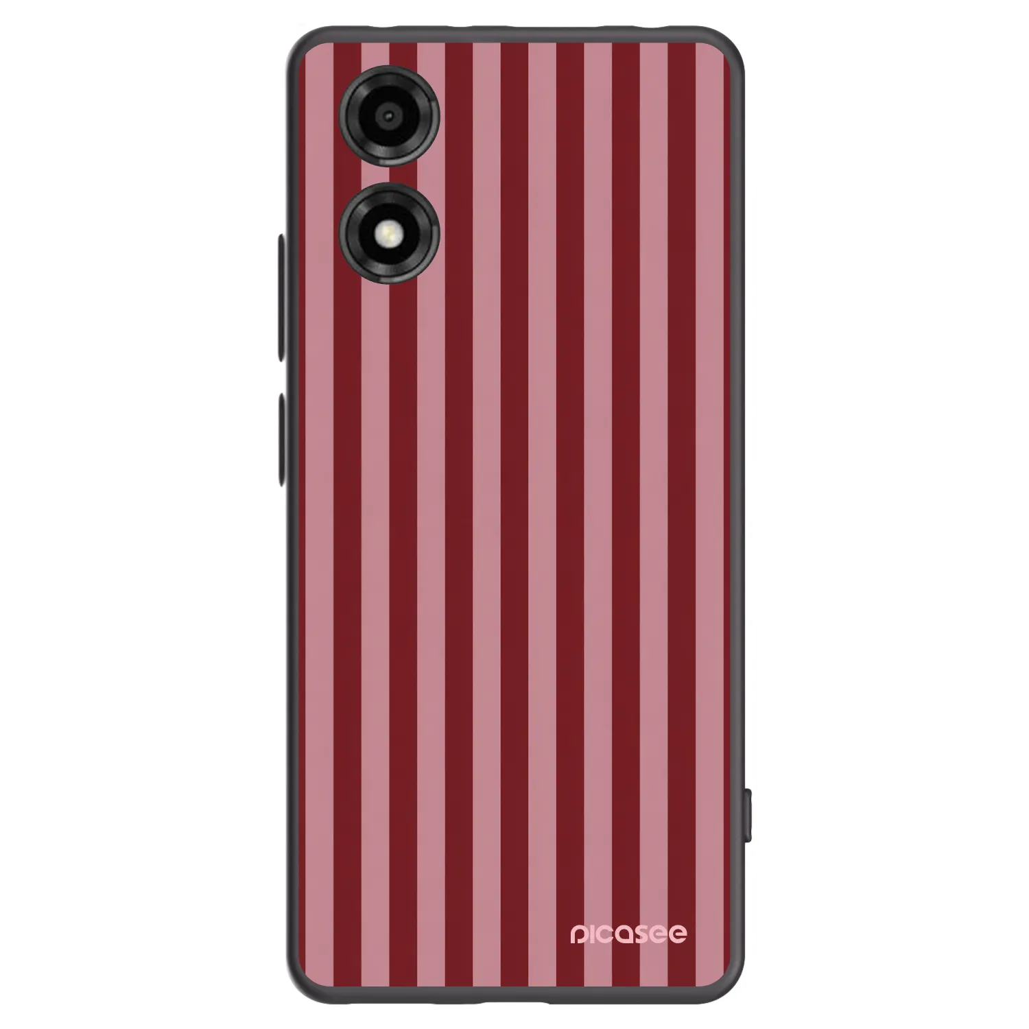 Picasee husă neagră din silicon pentru Motorola Moto E14 - Dawn