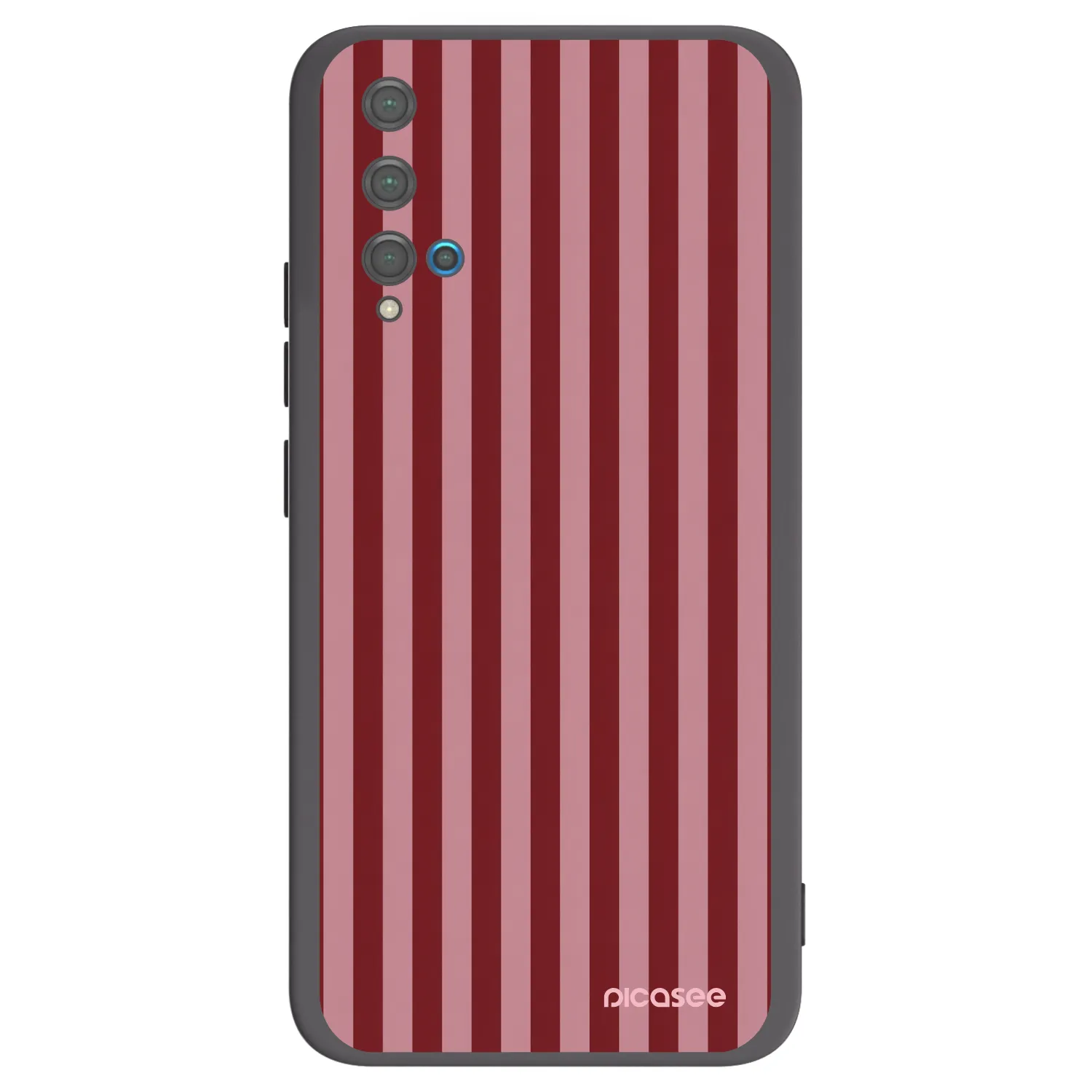 Picasee husă neagră din silicon pentru Huawei Nova 5T - Dawn