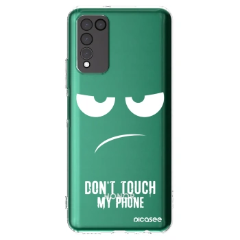Picasee husă transparentă din silicon pentru Honor 10X Lite - Don't Touch My Phone