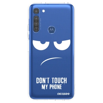 Husă pentru Motorola Moto G8 - Don't Touch My Phone