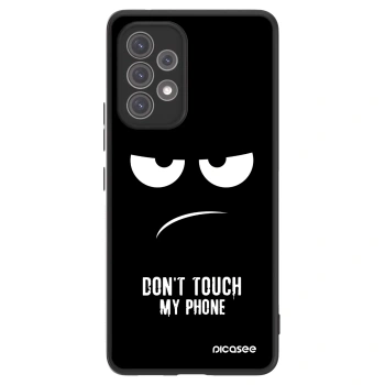 Picasee ULTIMATE CASE pentru Samsung Galaxy A52 5G A525F - Don't Touch My Phone