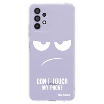 Picasee husă transparentă din silicon pentru Samsung Galaxy A32 4G SM-A325F - Don't Touch My Phone