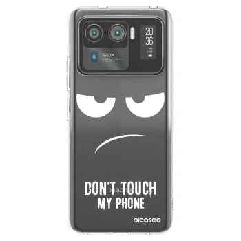 Picasee husă transparentă din silicon pentru Xiaomi Mi 11 Ultra - Don't Touch My Phone