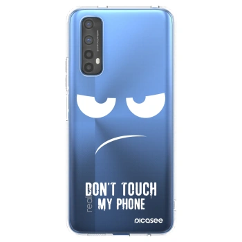 Picasee husă transparentă din silicon pentru Realme 7 - Don't Touch My Phone