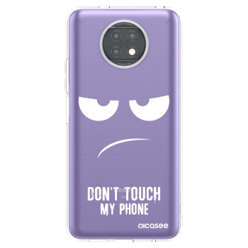 Picasee husă transparentă din silicon pentru Xiaomi Redmi Note 9T - Don't Touch My Phone