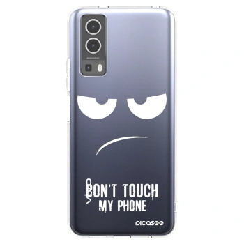 Picasee husă transparentă din silicon pentru Vivo Y72 5G - Don't Touch My Phone