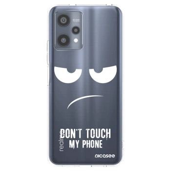 Picasee husă transparentă din silicon pentru Realme 9 Pro 5G - Don't Touch My Phone