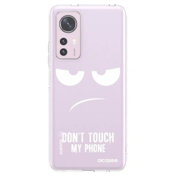 Picasee husă transparentă din silicon pentru Xiaomi 12 - Don't Touch My Phone