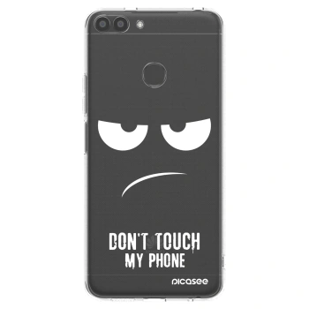 Picasee husă transparentă din silicon pentru Huawei P Smart - Don't Touch My Phone