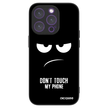 Picasee ULTIMATE CASE pentru Apple iPhone 14 Pro - Don't Touch My Phone