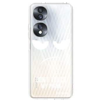 Picasee husă transparentă din silicon pentru Honor 70 - Don't Touch My Phone