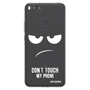Picasee husă transparentă din silicon pentru Xiaomi Redmi A1 - Don't Touch My Phone