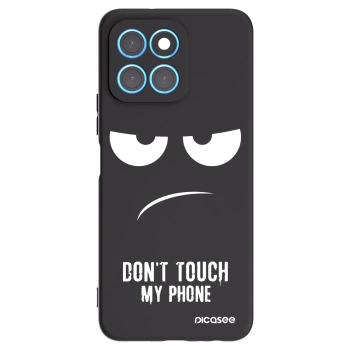 Picasee husă neagră din silicon pentru Honor X6 - Don't Touch My Phone