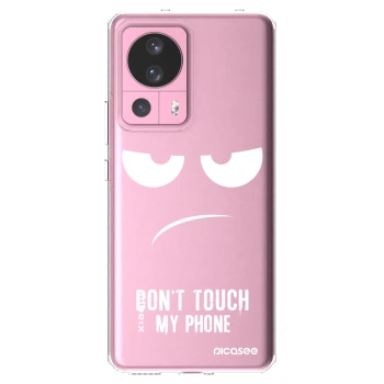 Picasee husă transparentă din silicon pentru Xiaomi 13 Lite - Don't Touch My Phone