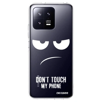 Picasee husă transparentă din silicon pentru Xiaomi 13 Pro - Don't Touch My Phone