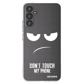 Picasee husă transparentă din silicon pentru Samsung Galaxy A34 5G A346B - Don't Touch My Phone