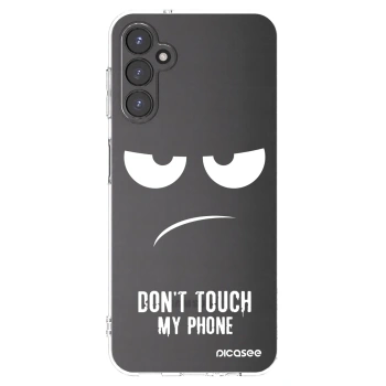 Picasee husă transparentă din silicon pentru Samsung Galaxy A14 5G A146P - Don't Touch My Phone