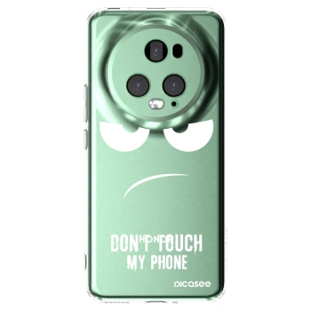 Picasee husă transparentă din silicon pentru Honor Magic5 Pro - Don't Touch My Phone