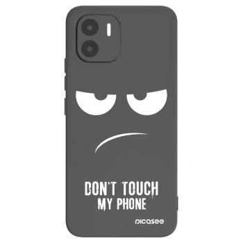 Picasee husă neagră din silicon pentru Xiaomi Redmi A2 - Don't Touch My Phone
