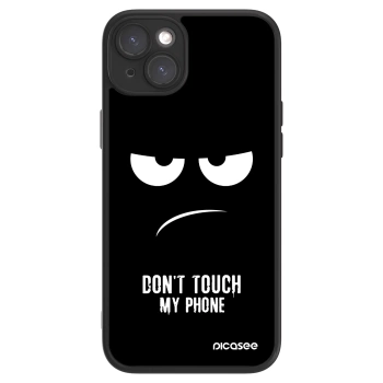 Picasee ULTIMATE CASE pentru Apple iPhone 15 Plus - Don't Touch My Phone