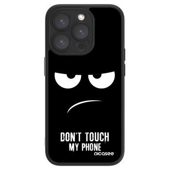 Picasee ULTIMATE CASE MagSafe pentru Apple iPhone 15 Pro - Don't Touch My Phone