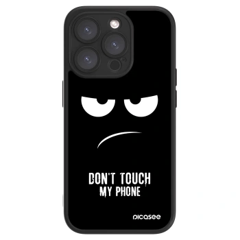 Picasee ULTIMATE CASE pentru Apple iPhone 15 Pro - Don't Touch My Phone