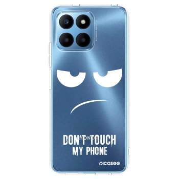 Picasee husă transparentă din silicon pentru Honor 70 Lite - Don't Touch My Phone
