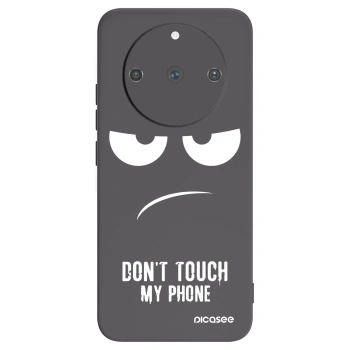Picasee husă neagră din silicon pentru Realme 11 Pro+ - Don't Touch My Phone