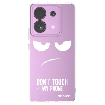 Picasee husă transparentă din silicon pentru Xiaomi Redmi Note 13 Pro 5G - Don't Touch My Phone