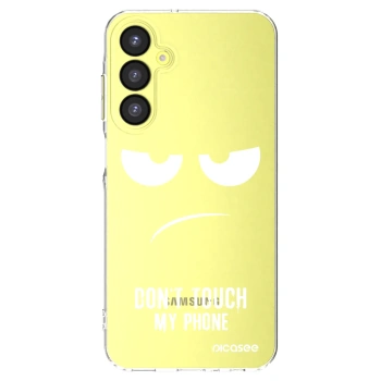 Picasee husă transparentă din silicon pentru Samsung Galaxy A25 A256B 5G - Don't Touch My Phone