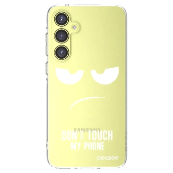 Picasee husă transparentă din silicon pentru Samsung Galaxy A35 5G A356B - Don't Touch My Phone