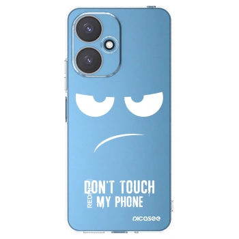 Picasee husă transparentă din silicon pentru Xiaomi Redmi 13C 5G - Don't Touch My Phone